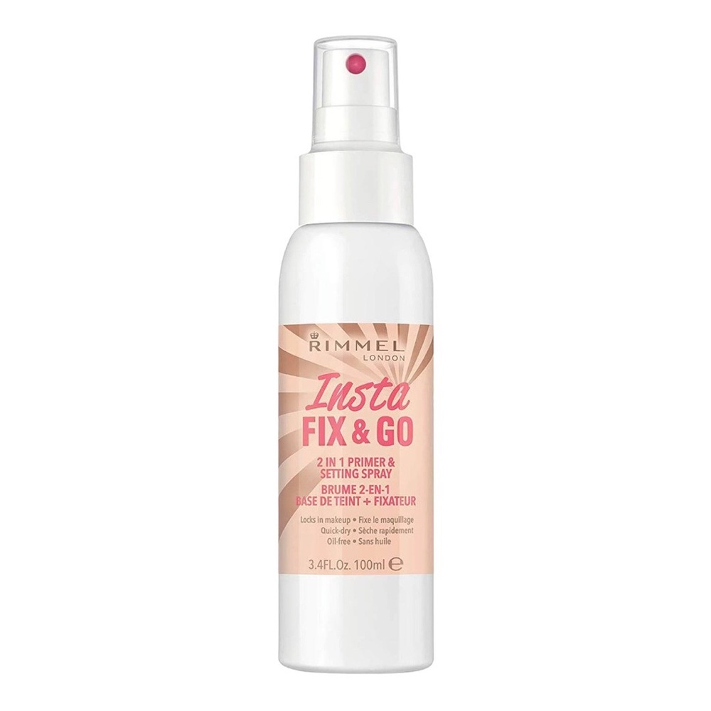 RIMMEL LONDON INSTA FIX & GO SETTING SPRAY 100ML - BRAND NEW